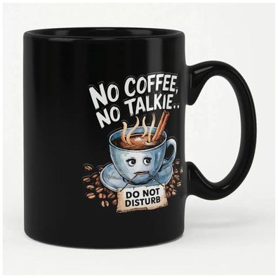 Coffee Collection Mug NO Coffee-NO Talkie… HY-43-COF002-UVDTF184