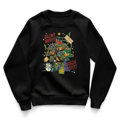Teenage Mutant Ninja Turtles Kinder Sweatshirt Silent Night-Ninja Fight Kids