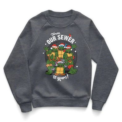 Teenage Mutant Ninja Turtles Kinder Sweatshirt From Our Sewer TO Yours Kids