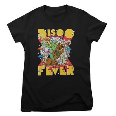 Scooby Doo Damen T-Shirt Disco Fever Girly Tee SB-5-SBD008W