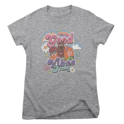 Scooby Doo Damen T-Shirt Good Vibes Only Girly Tee SB-5-SBD011W