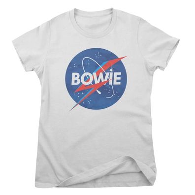 David Bowie Damen T-Shirt Insignia Girly Tee PS-5-DBO013W