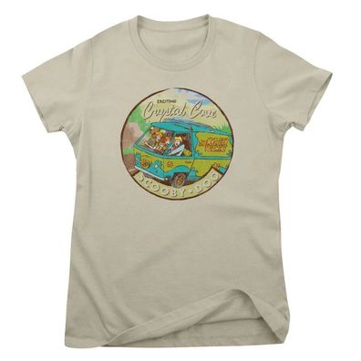 Scooby Doo Damen T-Shirt Vintage Crystal Cove Girly Tee SB-5-SB007W