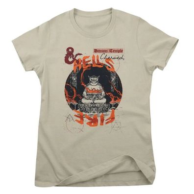 Dungeons &amp; Dragons Damen T-Shirt D&amp; -Hells Fire Girly Tee HSB-5-DAD028W