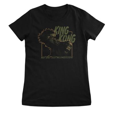 King Kong Damen T-Shirt Not Bad Girly Tee DV-5-KIKO002W