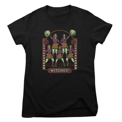 Steven Rhodes Damen T-Shirt Salem Witches Girly Tee DTR-5-SR343W