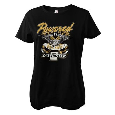 Chevrolet Damen T-Shirt Powered BY Girly Tee GM-5-CHEV008-H92-11W