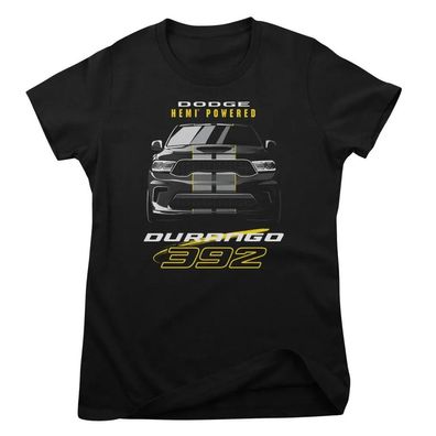 Dodge Damen T-Shirt Hemi Powered Durango Girly Tee FCA-5-DGD020W
