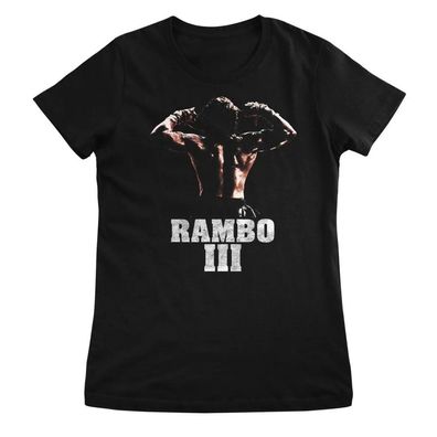 Rambo Damen T-Shirt III-Worst Nightmare Girly Tee CLC-5-RBO011W