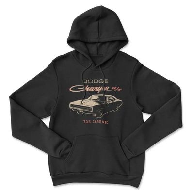 Dodge Hoodie Vintage Charger RT FCA-33-DGD015M