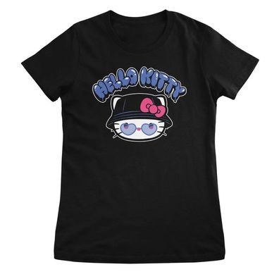 Hello Kitty Damen T-Shirt Cool Girly Tee SNR-5-HKS004W