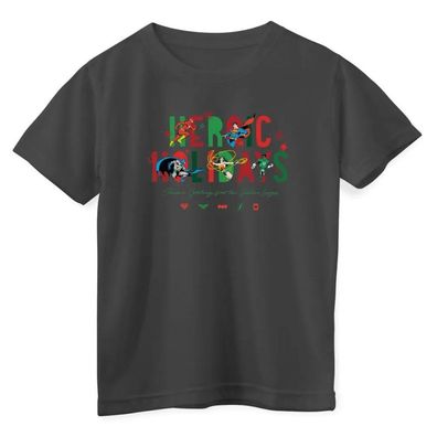 DC Comics Kinder T-Shirt Justice League-Heroic Holidays Kids Tee SH-12-JL001-DTF701