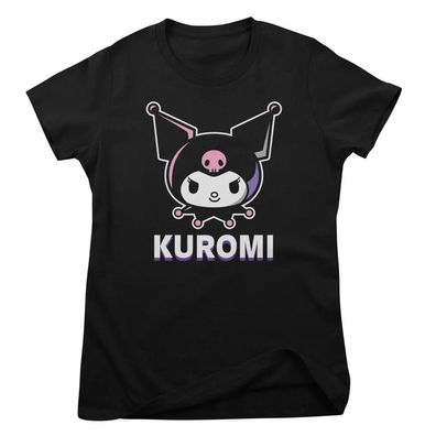 Hello Kitty Damen T-Shirt Kuromi Girly Tee SNR-5-HKKMR002W