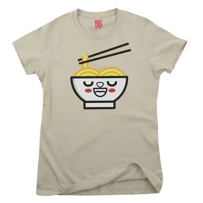 Torc Damen T-Shirt Ramen Guy Bowl Girly Tee PA-5-TORC003W