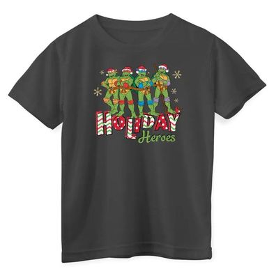 Teenage Mutant Ninja Turtles Kinder T-Shirt Turtles-Holiday Heroes Kids Tee