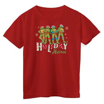 Teenage Mutant Ninja Turtles Kinder T-Shirt Turtles-Holiday Heroes Kids Tee
