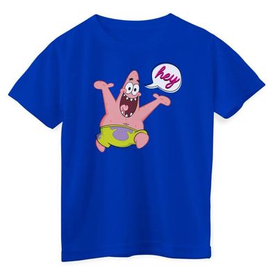 Spongebob Kinder T-Shirt Patrick Hey Kids Tee NIC-12-SB32003-DTF622
