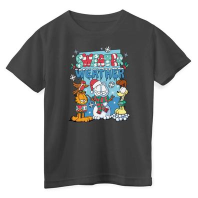 Garfield Kinder T-Shirt Sweater Weather Kids Tee NIC-12-GAR015-DTF699