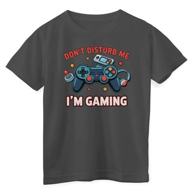 Hybris Kinder T-Shirt Don'T Disturb ME-I'M Gaming Kids Tee HY-12-GAME005