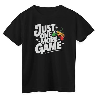 Hybris Kinder T-Shirt Just One More Game Kids Tee HY-12-GAME009