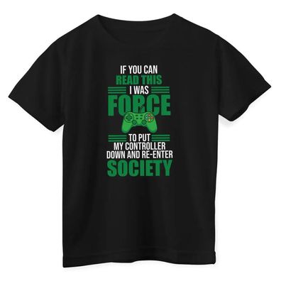 Hybris Kinder T-Shirt RE-Enter Society Kids Tee HY-12-GAME004