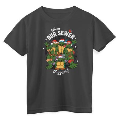 Teenage Mutant Ninja Turtles Kinder T-Shirt From Our Sewer TO Yours Kids Tee