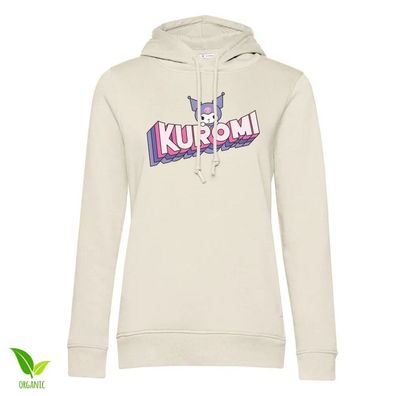 Hello Kitty Damen Hoodie Kuromi Retro Pop Logo Girly SNR-57-HKKMR004W
