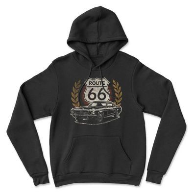 Route 66 Hoodie Muscle Car TB-33-ROUT020M