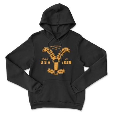 Yellowstone Hoodie Ride For The Brand PM-33-YSTN021M