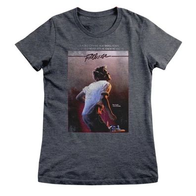 Footloose Damen T-Shirt Vintage Movie Poster Girly Tee PM-5-FTL001W