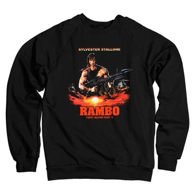 Rambo Sweatshirt First Blood Part II CLC-3-RBO009M