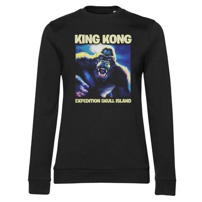 King Kong Damen Sweatshirt Expedition Skull Island Girly DV-53-KIKO003W