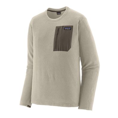 Patagonia Fleece Sweater R1 Air Crew pelican