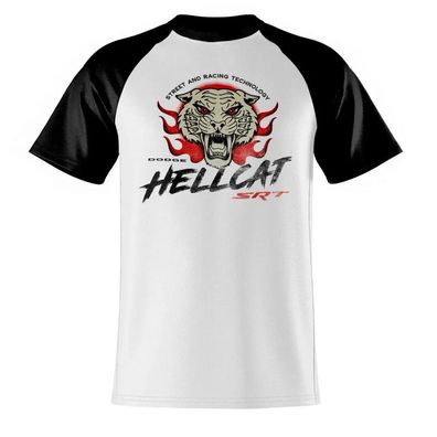 Dodge T-Shirt Hellcat Srt Baseball FCA-29-DGD011M