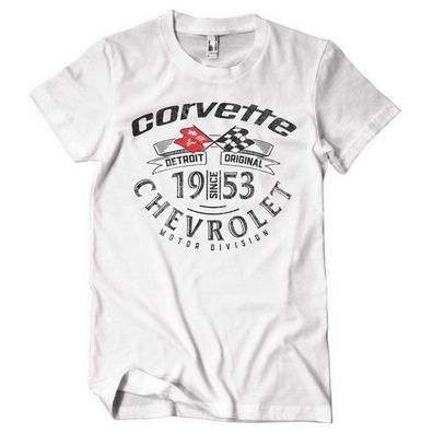 Corvette T-Shirt Detroit Original GM-1-CORV014-H92-11M