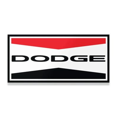 Dodge Sticker Retro Logo FCA-8-DGD8005-JS1658