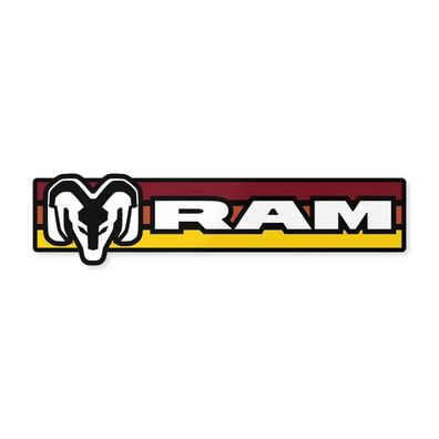 RAM Trucks Sticker Retro Logo FCA-8-RAM8002-JS1648