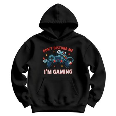 Hybris Kinder Hoodie Don'T Disturb ME-I'M Gaming Kids HY-32-GAME005