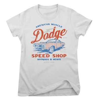 Dodge Damen T-Shirt Hotrods &amp; Hemis Girly Tee FCA-5-DGD013W