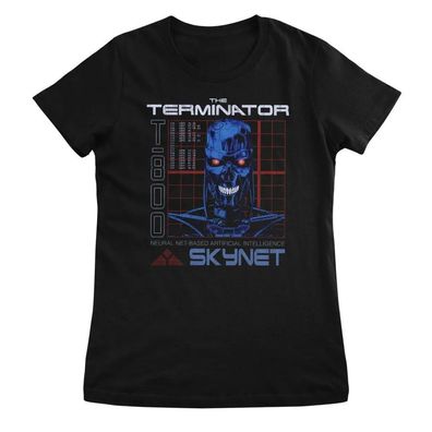 Terminator Damen T-Shirt T-800 Grid Girly Tee CLC-5-TERM011W