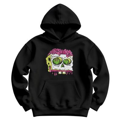 Spongebob Kinder Hoodie Skull Kids NIC-32-SB021-DTF594