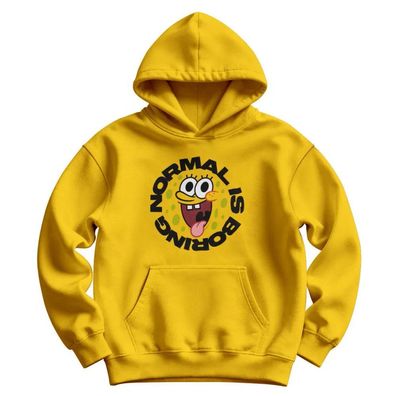 Spongebob Kinder Hoodie SpongeBob-Normal IS Boring Kids NIC-32-SB019-DTF592