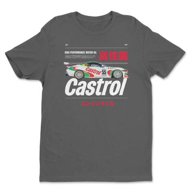 Castrol T-Shirt Bold Retro Car PA-1-CSTRL012M