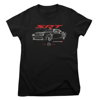 Dodge Damen T-Shirt Srt-Born Bold Girly Tee FCA-5-DGD018W