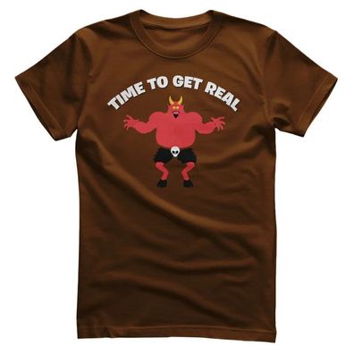 South Park T-Shirt Satan-Time TO Get Real MTV-1-SP039M