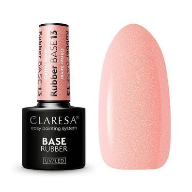 Claresa Gummibase Nagel-Basisbeschichtung 13,5 g - Elastische Grundierung fuer la