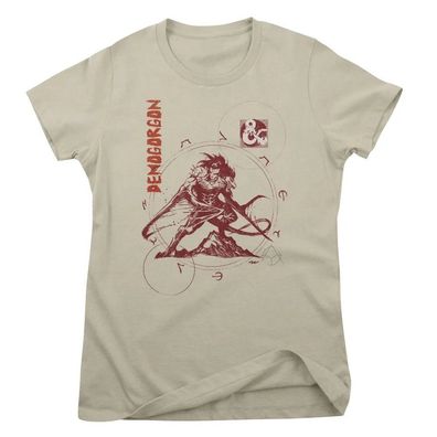 Dungeons &amp; Dragons Damen T-Shirt D&amp; Demogorgon Sketch Girly Tee