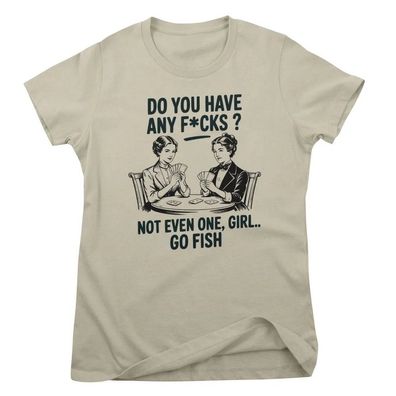 Hybris Damen T-Shirt DO You Have Any F*Cks Girly Top HY-5-SARC016W