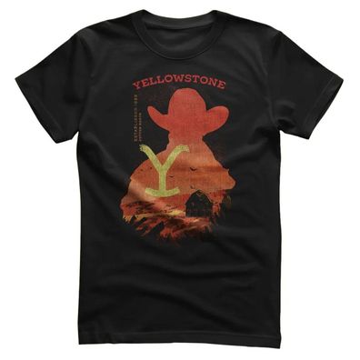 Yellowstone T-Shirt Silhuette PM-1-YSTN025M