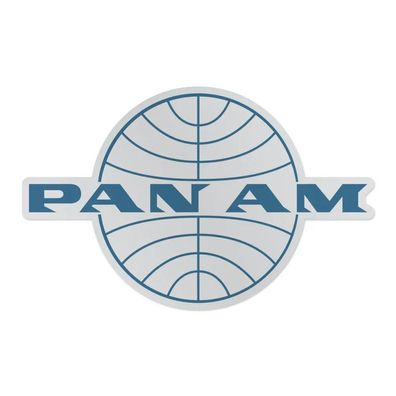 Pan-Am Sticker Retro Logo PK-8-PANAM8002-JS1645